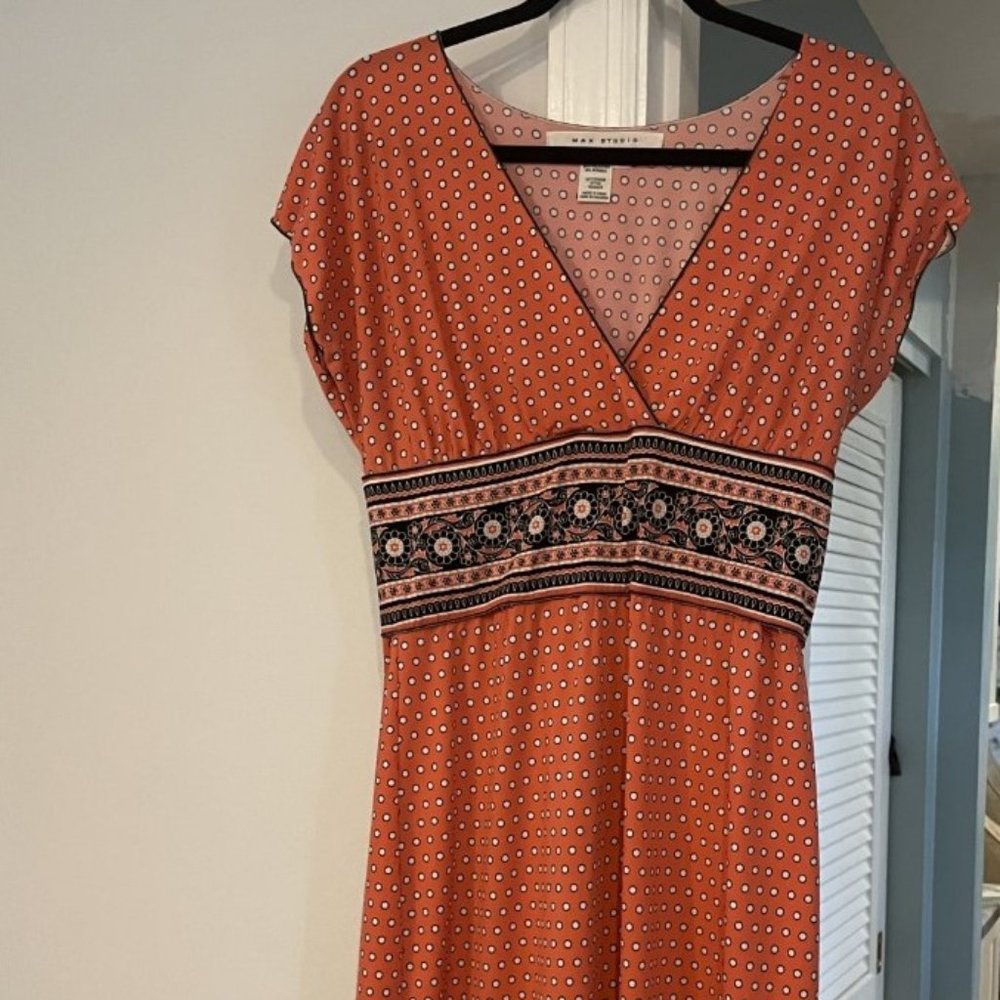 Max Studio Coral dress